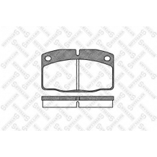 112 000-SX STELLOX Комплект тормозных колодок, дисковый тормоз