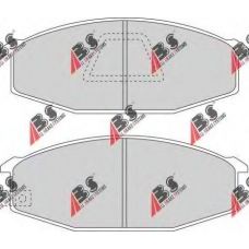 36420/1 ABS Комплект тормозных колодок, дисковый тормоз