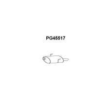 PG45517 VENEPORTE Глушитель выхлопных газов конечный