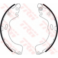 GS7248 TRW Комплект тормозных колодок, стояночная тормозная с
