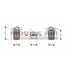 6006D021 SCHLIECKMANN Осушитель, кондиционер