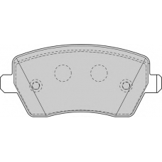 DBP351617 DURON Комплект тормозных колодок, дисковый тормоз