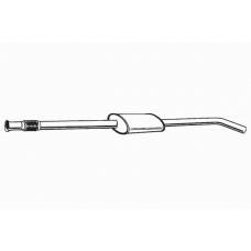 21160 WALKER Средний глушитель выхлопных газов