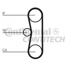 CT662 CONTITECH Ремень ГРМ