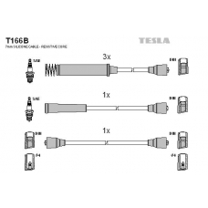 T166B TESLA Комплект проводов зажигания
