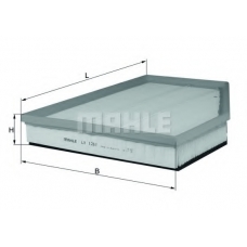 LX 1261 KNECHT Воздушный фильтр