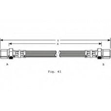 PHA103 TRW Тормозной шланг