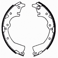 06970 KAWE Комплект тормозных колодок