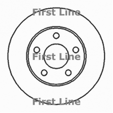 FBD1153 FIRST LINE Тормозной диск