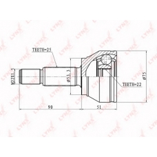 CO-2804 LYNX Шрус