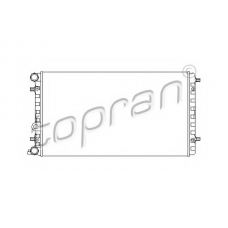 112 329 TOPRAN Радиатор, охлаждение двигателя