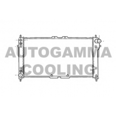 102141 AUTOGAMMA Радиатор, охлаждение двигателя