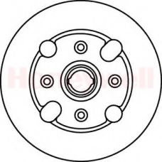 561320B BENDIX Тормозной диск