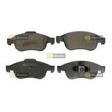 BD S686 STARLINE Комплект тормозных колодок, дисковый тормоз
