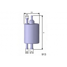 E841 MISFAT Топливный фильтр