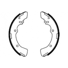 FN-6721 JNBK Колодки тормозные