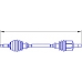 12612 SERCORE Приводной вал