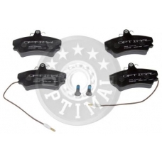 10146 OPTIMAL Комплект тормозных колодок, дисковый тормоз