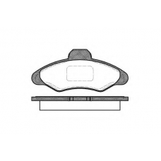 P2313.00 WOKING Комплект тормозных колодок, дисковый тормоз