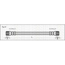 8150 28205 TRISCAN Тормозной шланг
