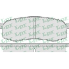 05P749 LPR Комплект тормозных колодок, дисковый тормоз