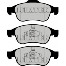 JCP4180 JURATEK Комплект тормозных колодок, дисковый тормоз