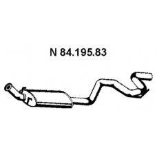 84.195.83 EBERSPACHER Глушитель выхлопных газов конечный