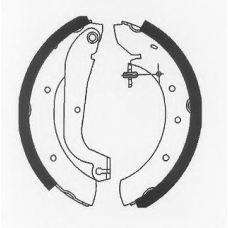 BS904 QUINTON HAZELL Комплект тормозных колодок