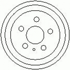 7D0561 KAWE Тормозной барабан