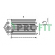 PR 1909C1 PROFIT Конденсатор, кондиционер
