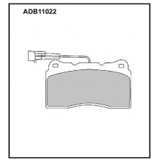 ADB11022 Allied Nippon Тормозные колодки