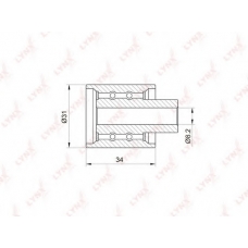 PB3031 LYNX Ролик направляющий / грм