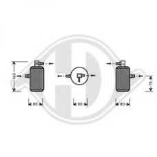 8406001 DIEDERICHS Осушитель, кондиционер