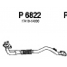 P6822 FENNO Труба выхлопного газа