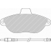 FSL1002 FERODO Комплект тормозных колодок, дисковый тормоз