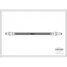 19032450 CORTECO Тормозной шланг