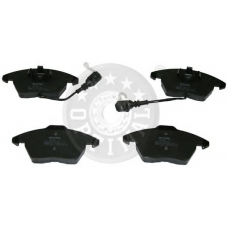 12155 OPTIMAL Комплект тормозных колодок, дисковый тормоз