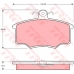 GDB403 TRW Комплект тормозных колодок, дисковый тормоз