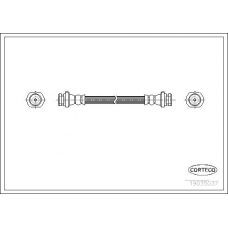 19035037 CORTECO Тормозной шланг
