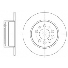D6283.00 WOKING Тормозной диск