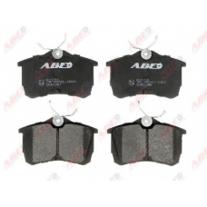 C24011ABE ABE Комплект тормозных колодок, дисковый тормоз