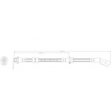 2955 REMKAFLEX Тормозной шланг