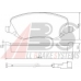 37318 ABS Комплект тормозных колодок, дисковый тормоз