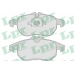 05P1216 LPR Комплект тормозных колодок, дисковый тормоз