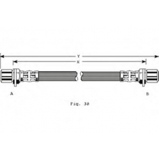 PHA178 TRW Тормозной шланг