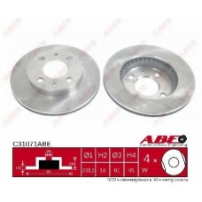 C31071ABE ABE Тормозной диск