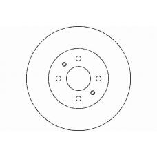 MDC1083 MINTEX Тормозной диск