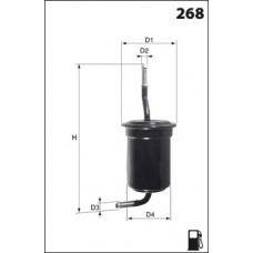ELE6032 MECAFILTER Топливный фильтр