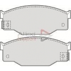ADB3283 COMLINE Комплект тормозных колодок, дисковый тормоз