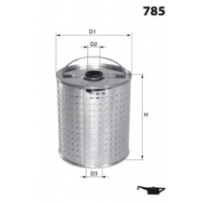 ELH4198 MECAFILTER Масляный фильтр